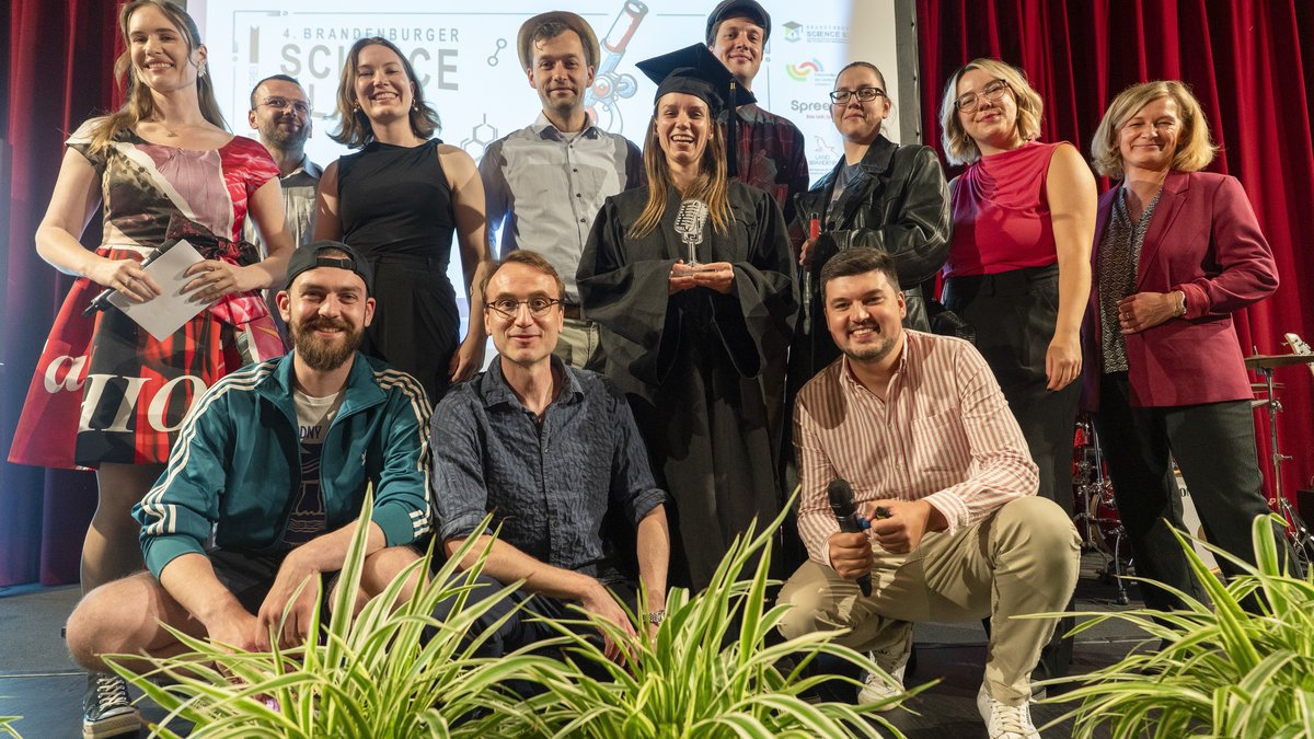 Gruppenfoto Science Slam 2025