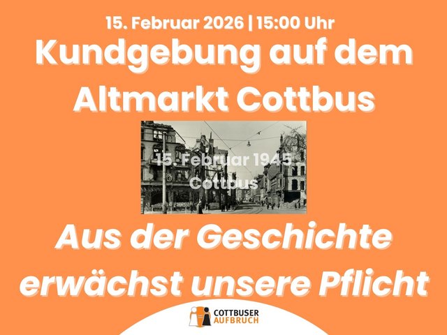 Bild: Cottbuser Aufbruch