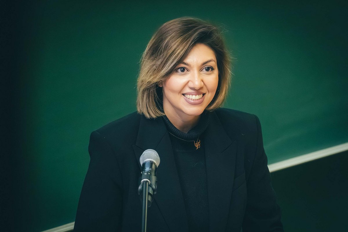 Student from Iran speaks