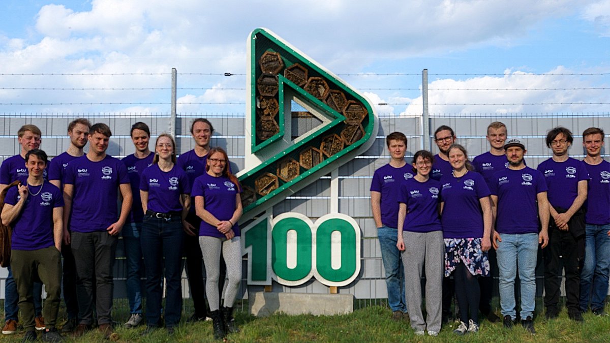 Das Team Lausitz Dynamics am Dekra Lausitzring.