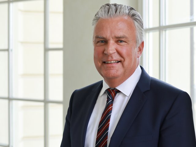 Portrait of Lusatia Representative Dr. Klaus Freytag. Photo: State Chancellery of the State of Brandenburg
