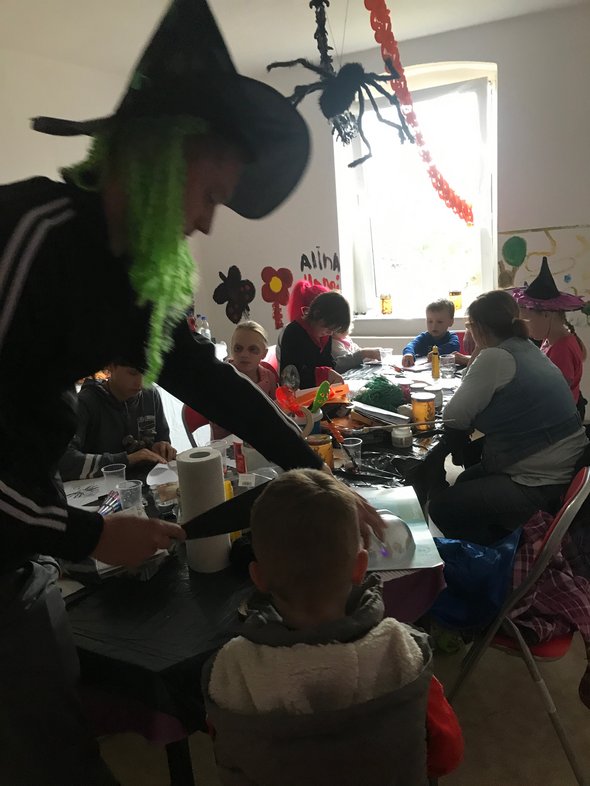 Halloween Fest mit Welzower Kindern