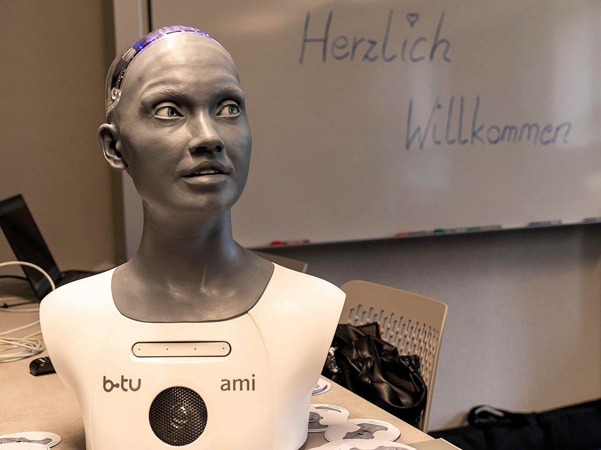 Der humanoide Roboter Ami.
