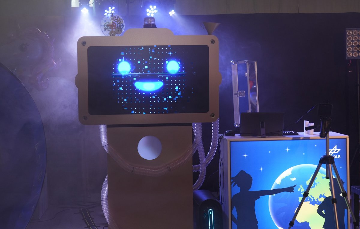 Banner DLR_Raumfahrt_Show, Querformat.