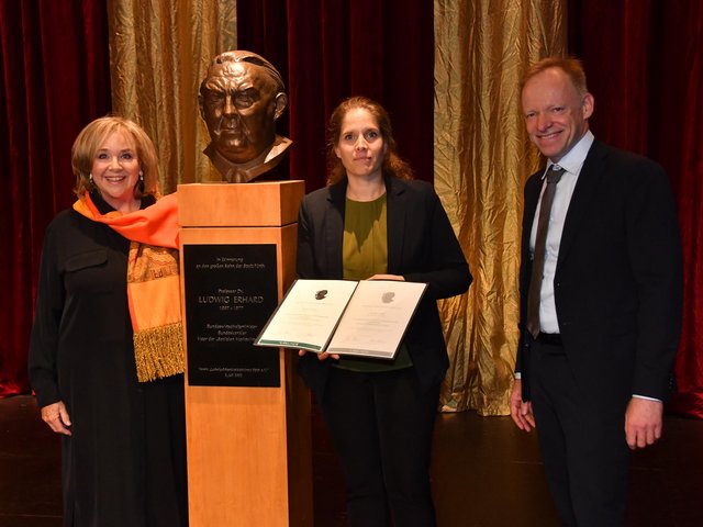 Ludwig Erhard Preis für Dr. Julia Fischer