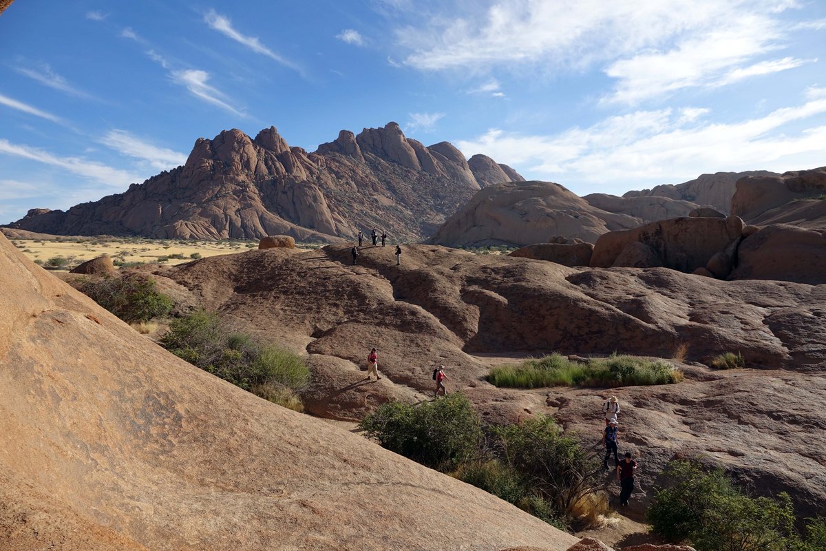 Blick auf die Landschaft Namibias