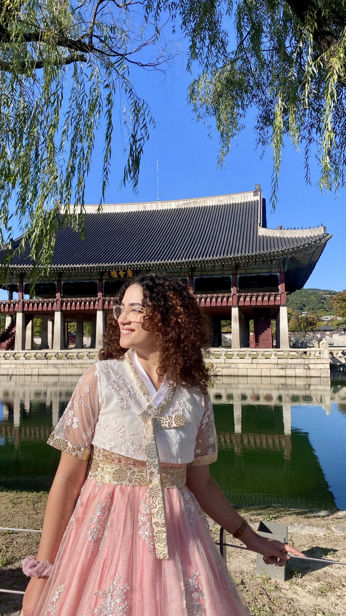 Samar spent a semester abroad in Incheon, South Korea. (Photo: private)