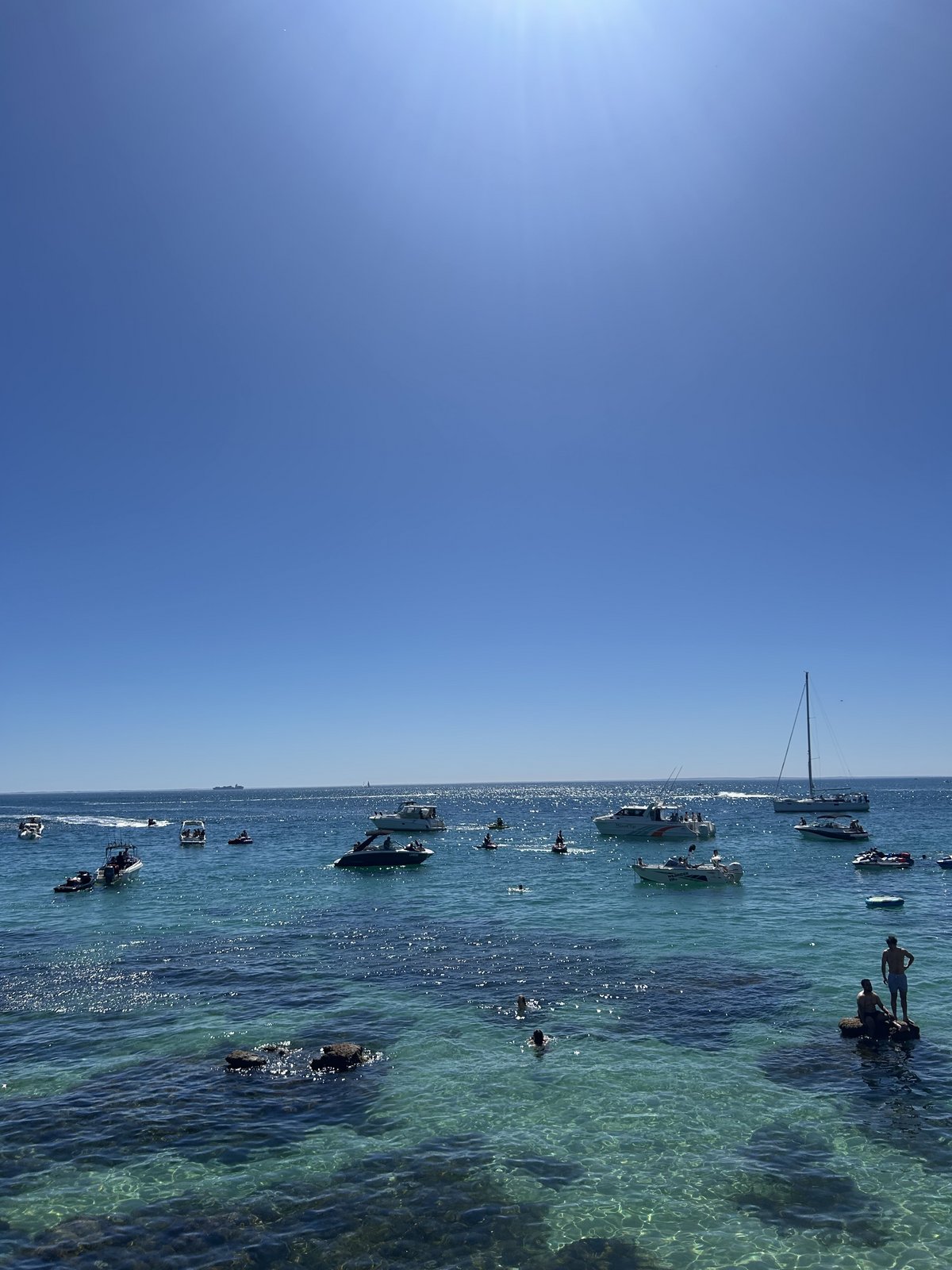 'The Pillars', eine Badestelle in Melbourne (Foto: privat)