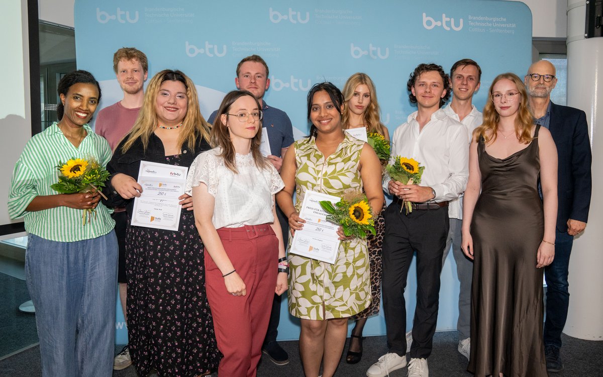 Gruppenbild der Studierenden