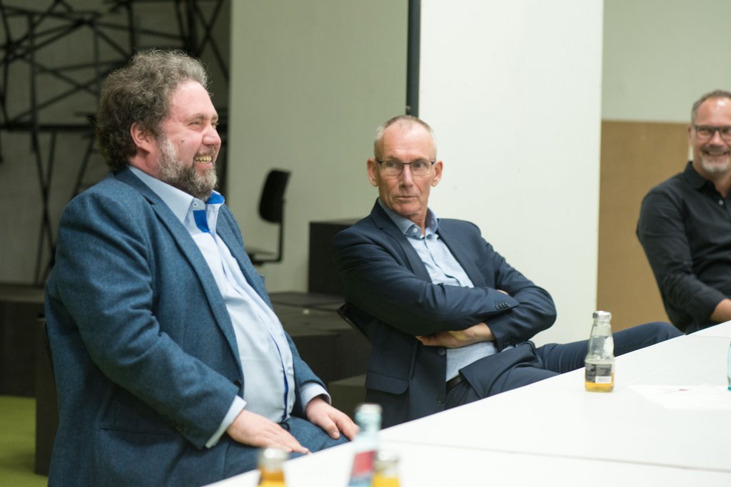 Prof. Thorsten O. Zander und Prof. Uwe Riedel