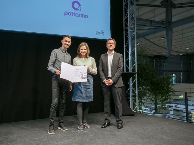 Pattarina ist Preisträger vom Gründerwettbewerb – Digitale Innovation in Hannover  
