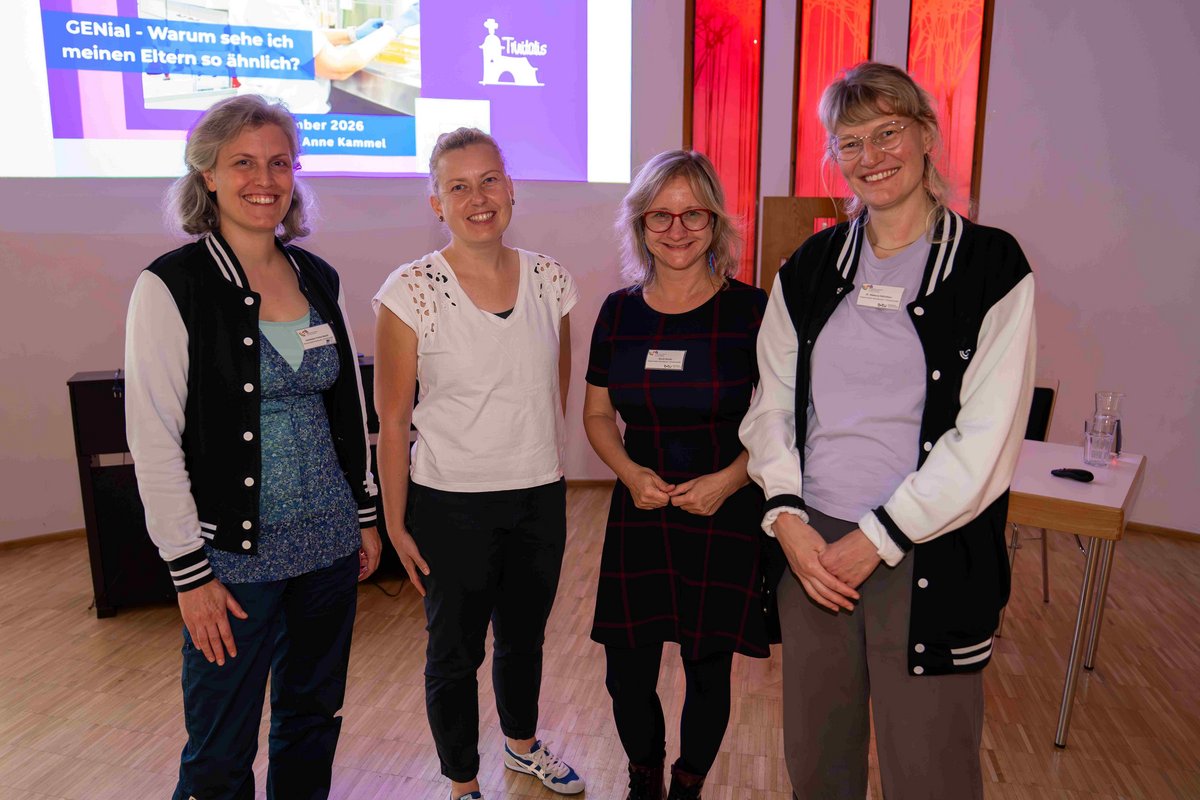 v.l.n.r. Dominique Franke-Sakuth, Anne Kammel, Nicole Wolski, Rebecca Hohnhaus (© Maik Pursch)