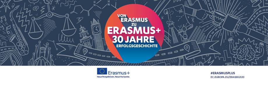 Banner von Erasmus Seite