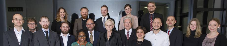Gruppenfoto der Preisverleihung 2018