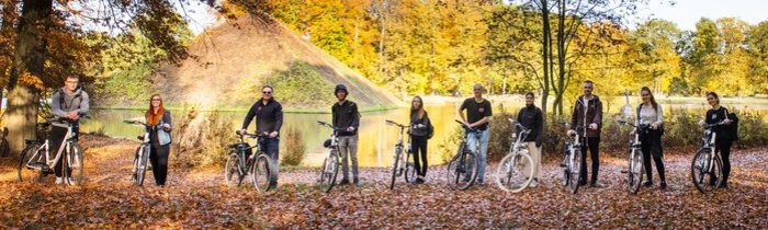 Erstis bei der Otiwo-Radtour im Branitzer Park