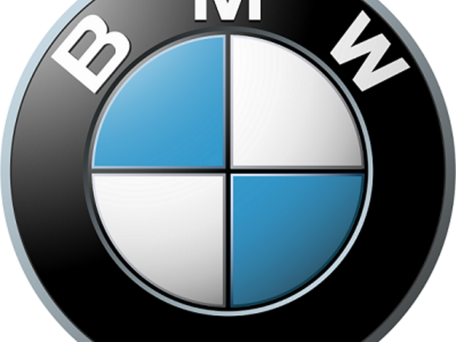 Logo des deutschen Automobilherstellers BMW