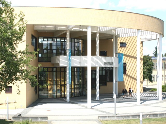 View of the Konrad Zuse Media Center