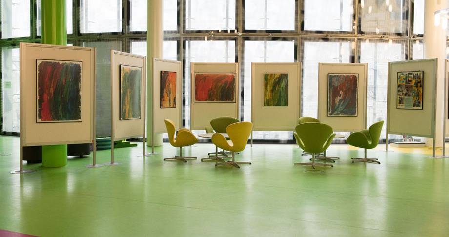 Ausstellung "Glenn im Bild" Ausstellung von Werken eines Mitgliedes der Malgruppe "EinBlick"