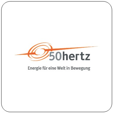 Logo 50Hertz Transmission GmbH Unterstützer für die Veranstaltung "70 Jahre Studieren in Senftenberg" - 50Hertz Transmission GmbH