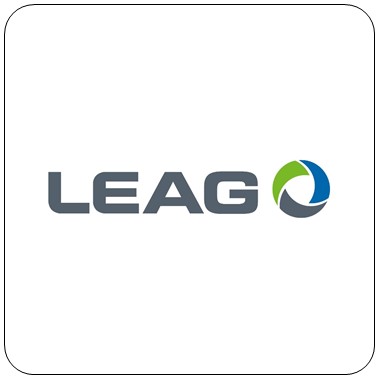 Logo Lausitz Energie Bergbau AG und Lausitz Energie Kraftwerke AG Unterstützer für die Veranstaltung "70 Jahre Studieren in Senftenberg" - LEAG