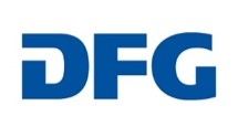 Logo der Deutsche Forschungsgemeinschaft - blaue Buchstaben auf weißem Grund