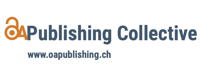 Die Grafik zeigt das Logo des Verlags OAPublishing Collective Genossenschaft. 