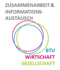 Zusammenarbeit und Informationsaustausch mit verknüpften Kreisen zu BTU, Wirtschaft und Gesellschaft