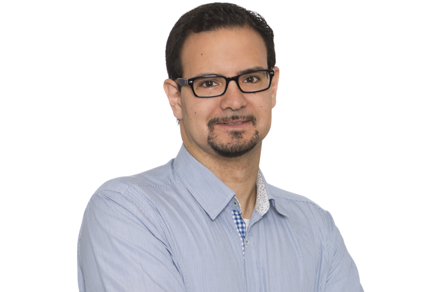 Portrait photo of Armin Baharian. Photo: RKW Competence Center