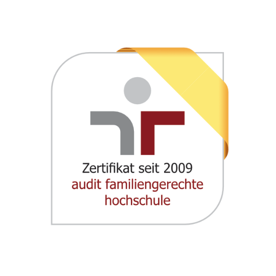 Audit familiengerechte Hochschule seit 2009