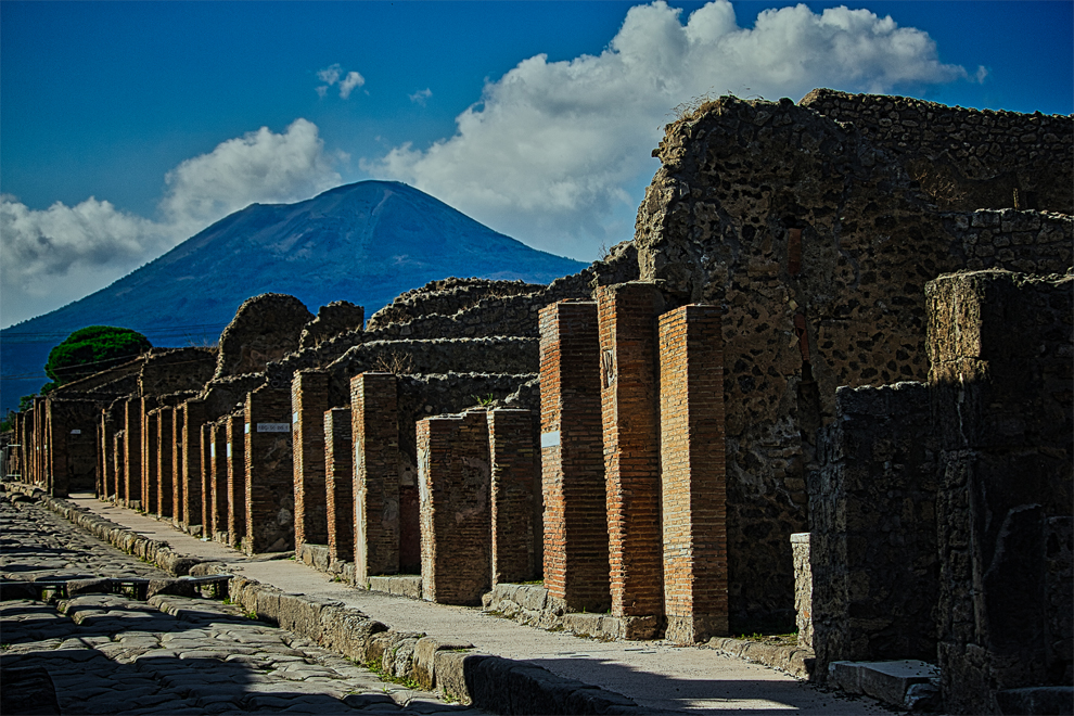 Ruins of Pompeii, Italy