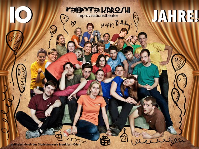 Gruppenfoto des Imrprotheaters