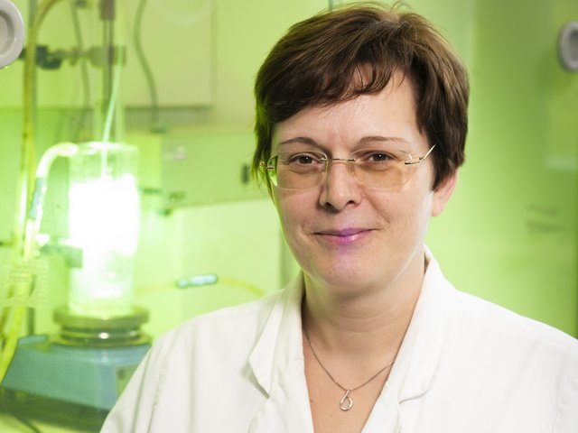 Portrait photo of Dr. Ramona Riedel, STEM Ambassador of Faculty 2 of the BTU. Photo: BTU, Ralf Schuster