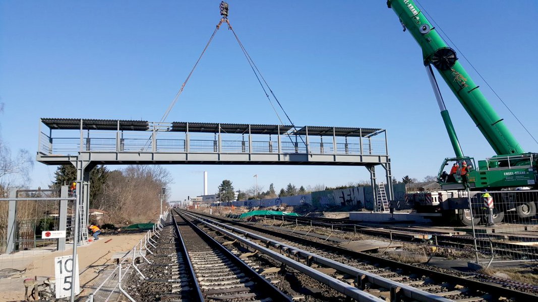Dresdner Bahn in Berlin Ausbau einer transeuropäischen