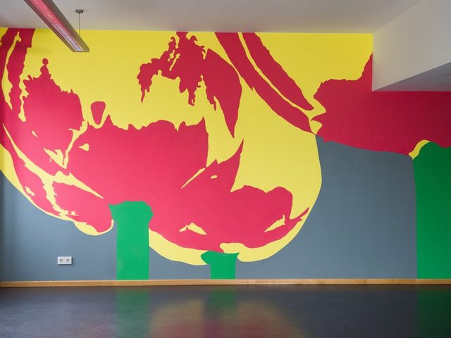 Renate Wolff, Raummalerei, 2007.