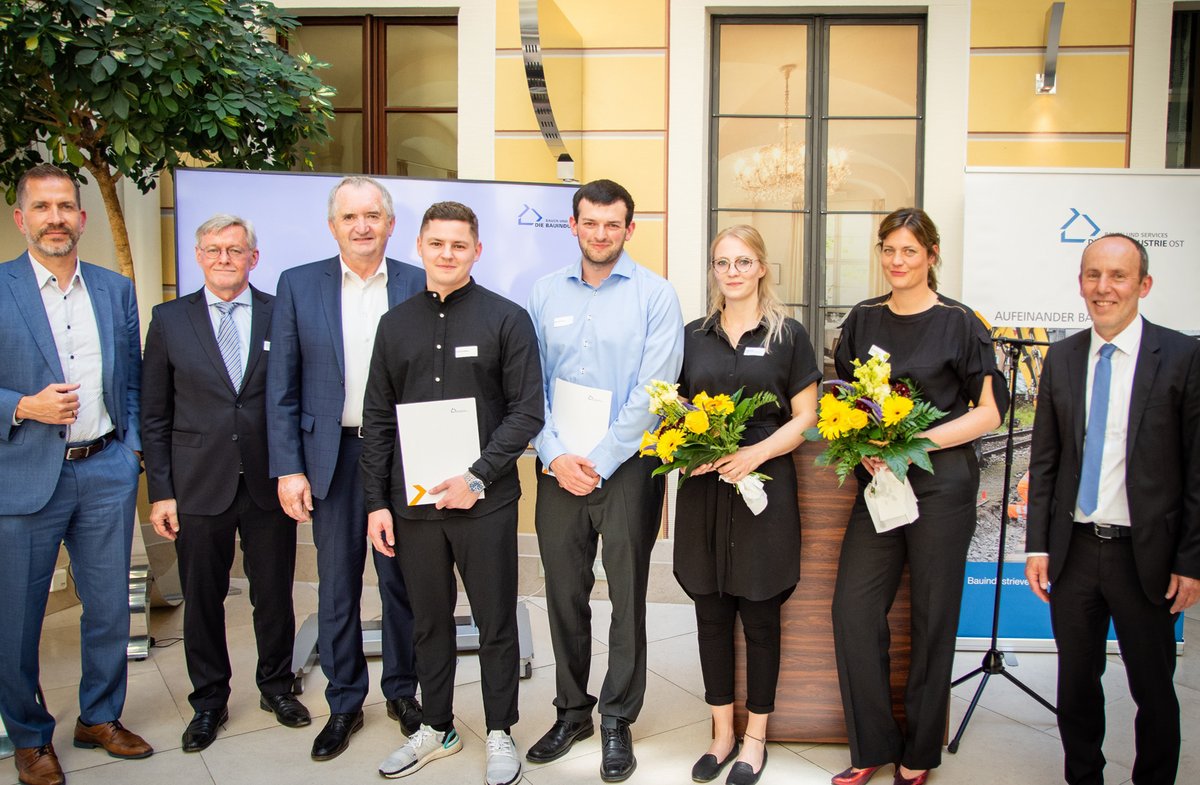 Gruppenbild von der Preisverleihung