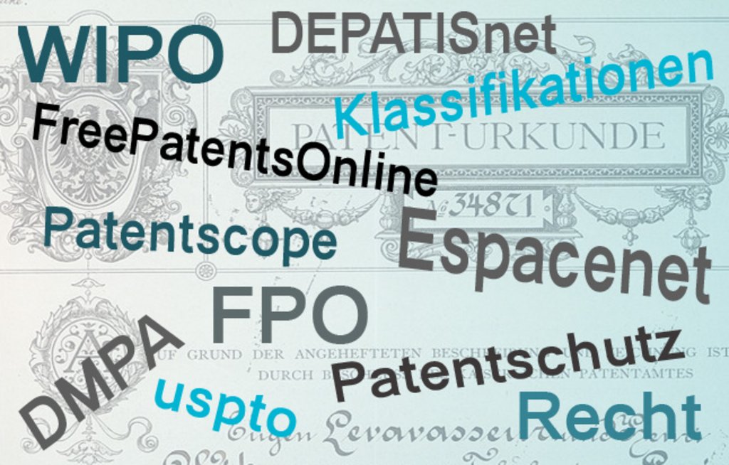 Infos & Links zu Patentdatenbanken, Institutionen