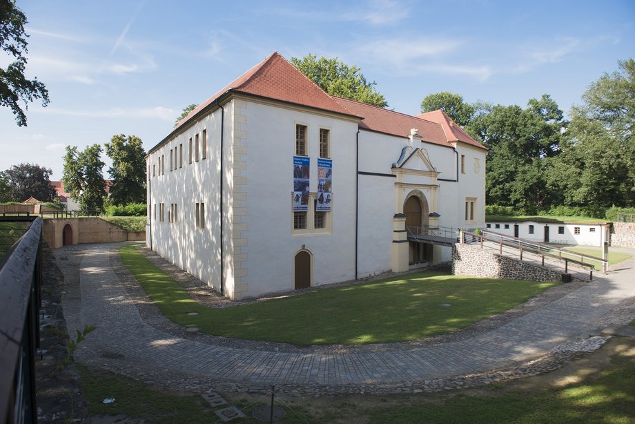 Blick auf die Festung Senftenberg