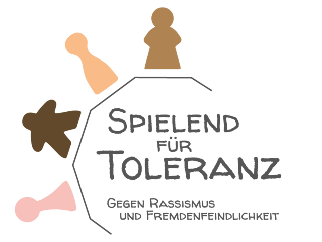 Banner "Spielend für Toleranz"