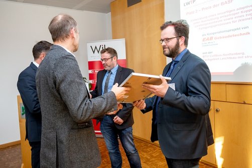 Auszeichnung mit dem LWTP 2019 Auszeichnung mit dem LWTP 2019