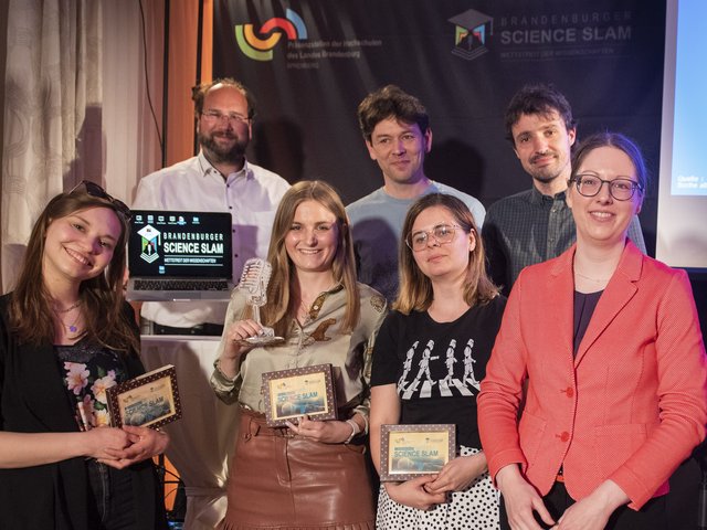Gruppenfoto der Spremberger Slammer