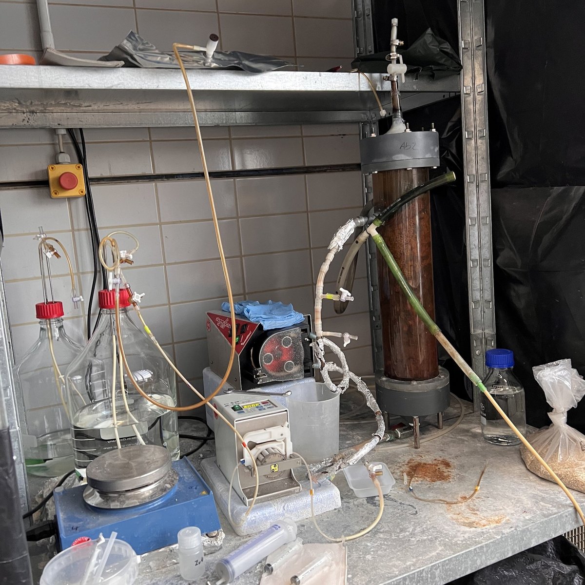 Photo of Anammox bioreactor