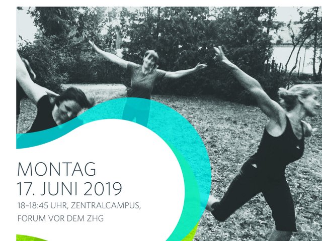 Das Veranstaltungsplakat zu "Tanz im Park"