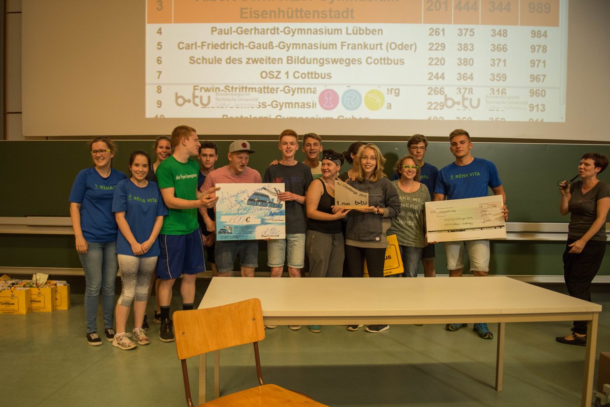 Siegerteam der 9. ABIChallenge