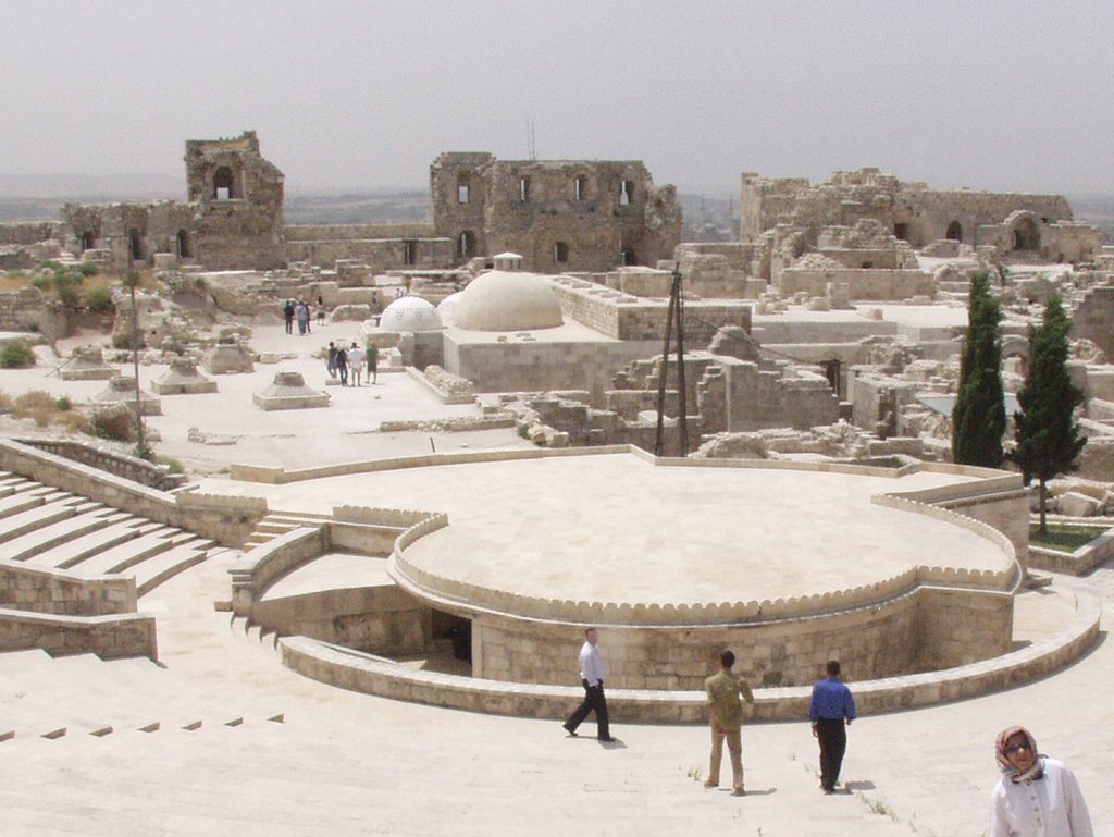 Das moderne Theater für Veranstaltungen und Konzerte in Aleppo.