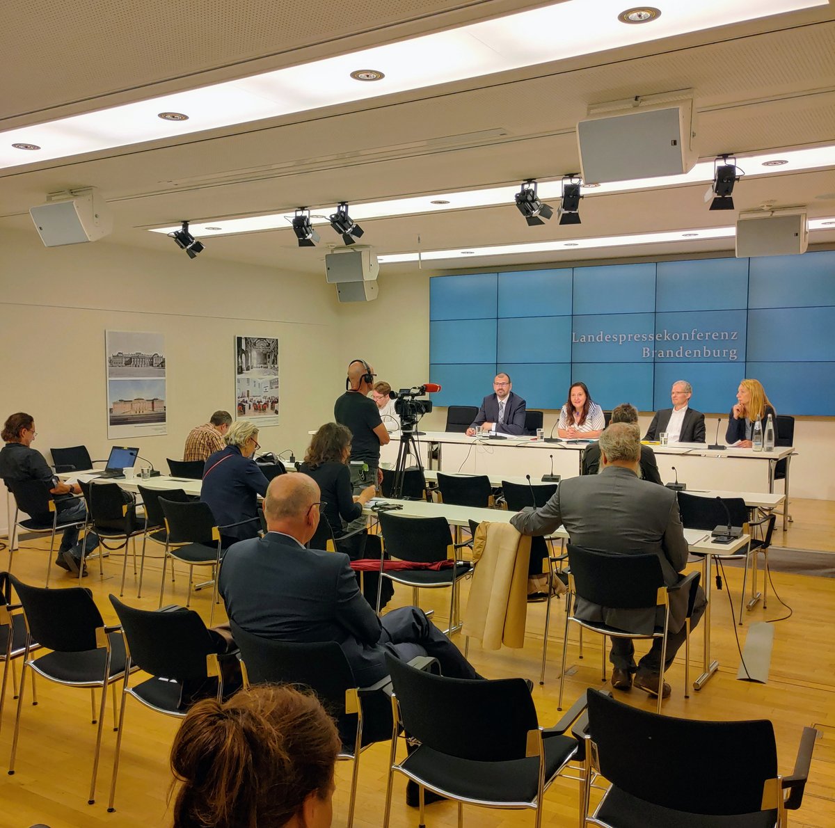 Bild aus der Pressekonferenz
