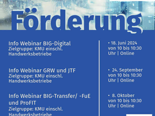 Flyer Förderworkshop BIG Digital