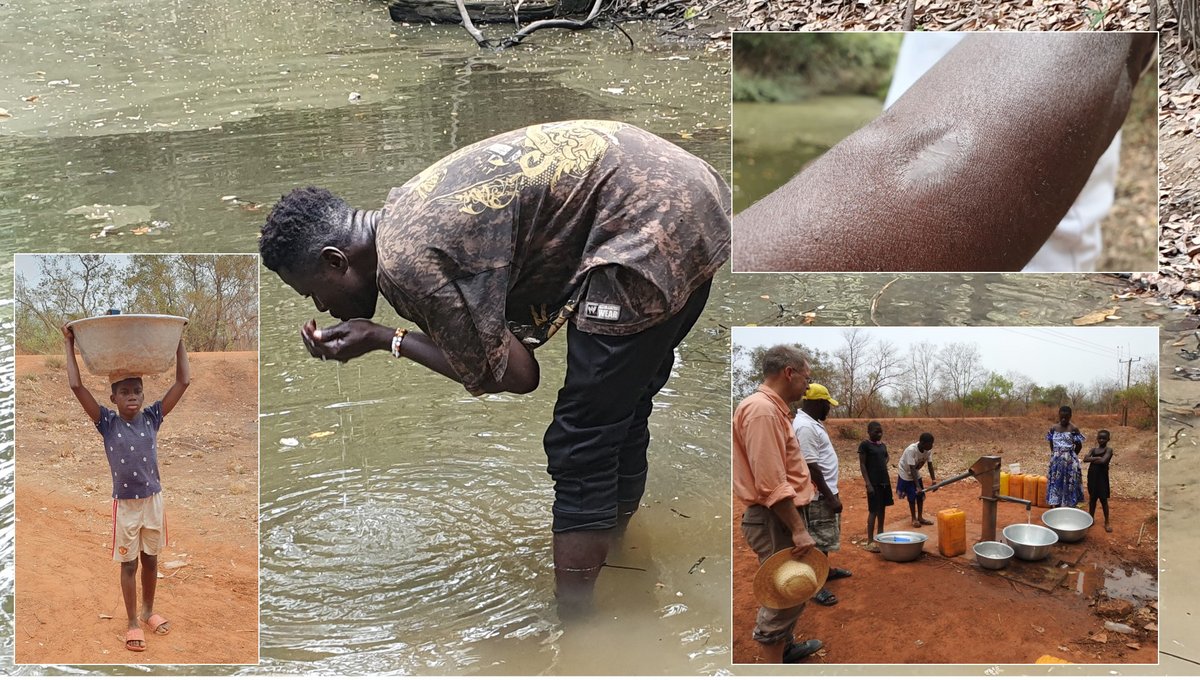 Schwierige Trinkwasserversorgung in Ghana