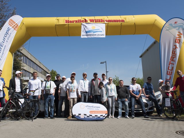 Gruppenfoto eTour Europe 