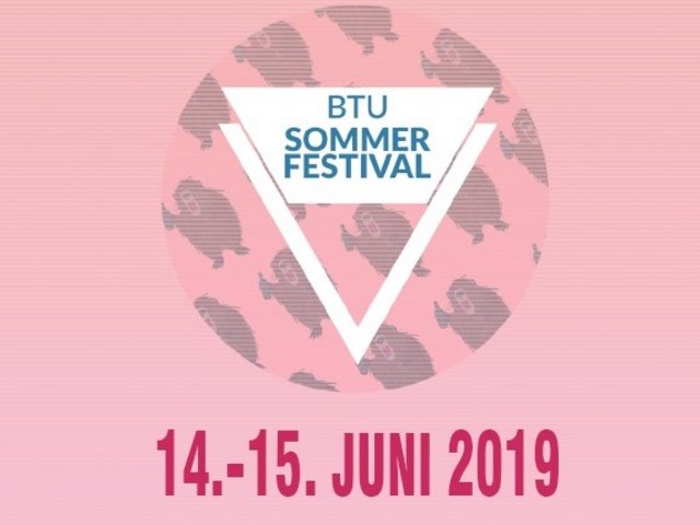 Ausschnitt Plakat BTU Sommerfestival 2019