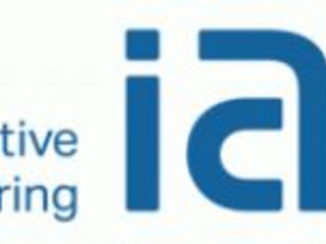 blaues Logo der Ingenieurgesellschaft Auto und Verkehr